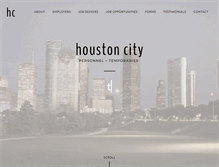 Tablet Screenshot of houcity.com